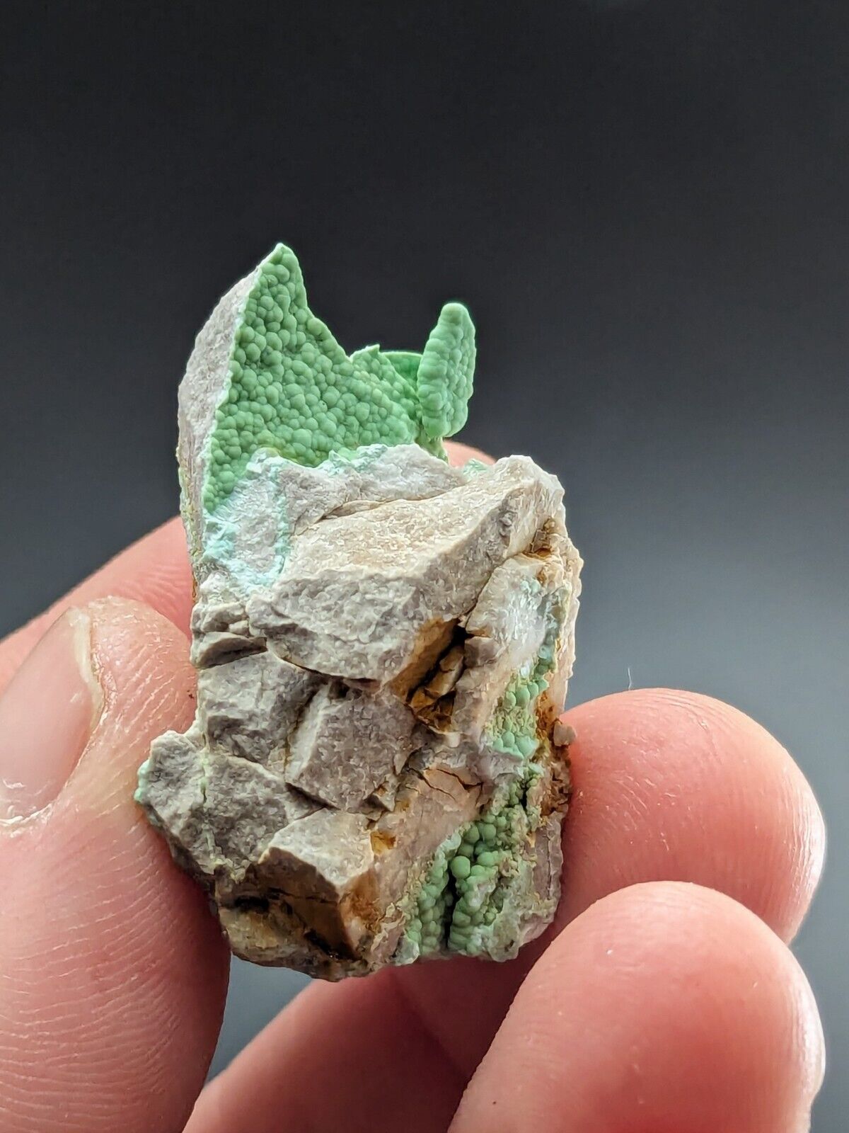 Planerite Mauldin Mountain Montgomery Co. Arkansas USA (Old Stock) ex Delinde - Collectibles:Rocks Fossils &
