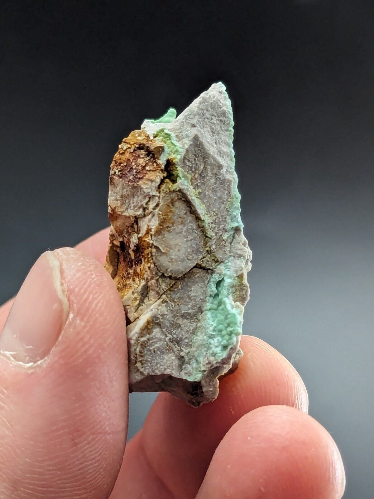 Planerite Mauldin Mountain Montgomery Co. Arkansas USA (Old Stock) ex Delinde - Collectibles:Rocks Fossils &
