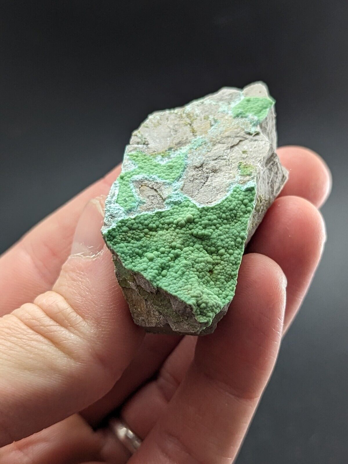Planerite Mauldin Mountain Montgomery Co. Arkansas USA (Old Stock) ex Delinde - Collectibles:Rocks Fossils &
