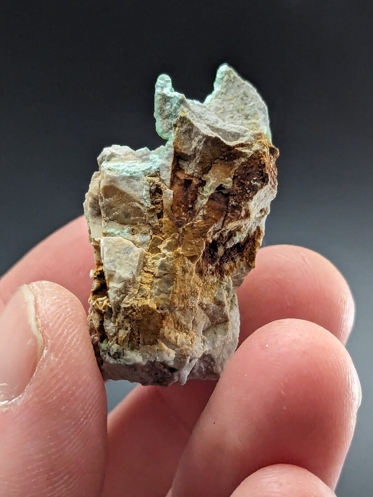 Planerite Mauldin Mountain Montgomery Co. Arkansas USA (Old Stock) ex Delinde - Collectibles:Rocks Fossils &