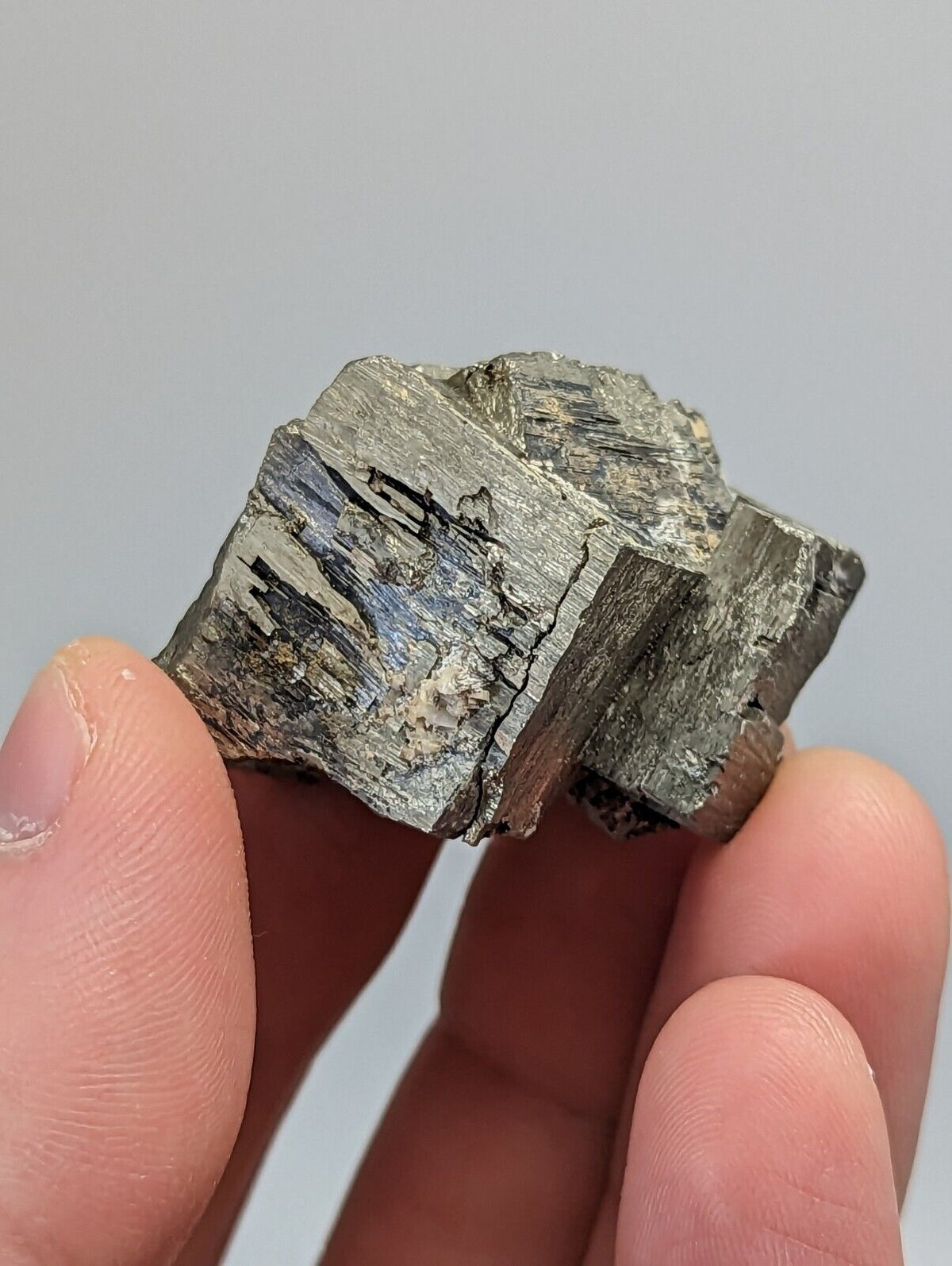 Pyrite with Molybdenum Magnet Cove Arkansas Super Rare 1980s Old Stock - Collectibles:Rocks Fossils & Minerals:Crystals