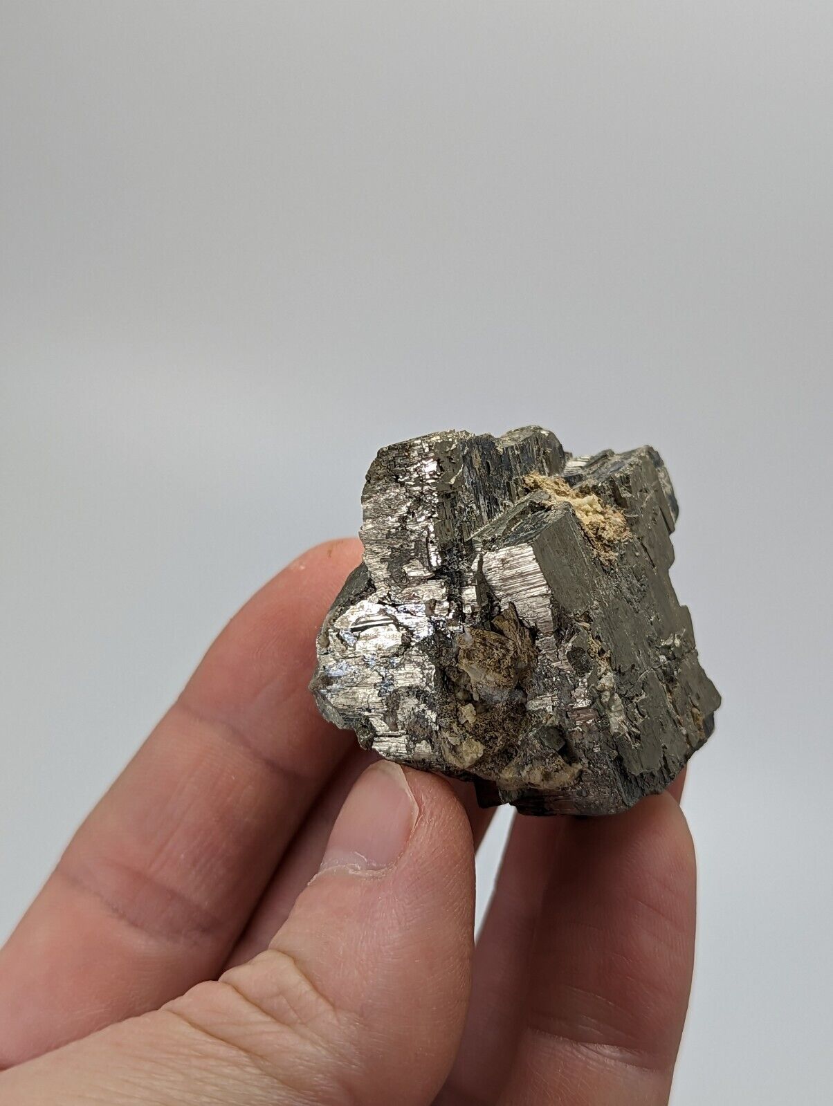 Pyrite with Molybdenum Magnet Cove Arkansas Super Rare 1980s Old Stock - Collectibles:Rocks Fossils & Minerals:Crystals