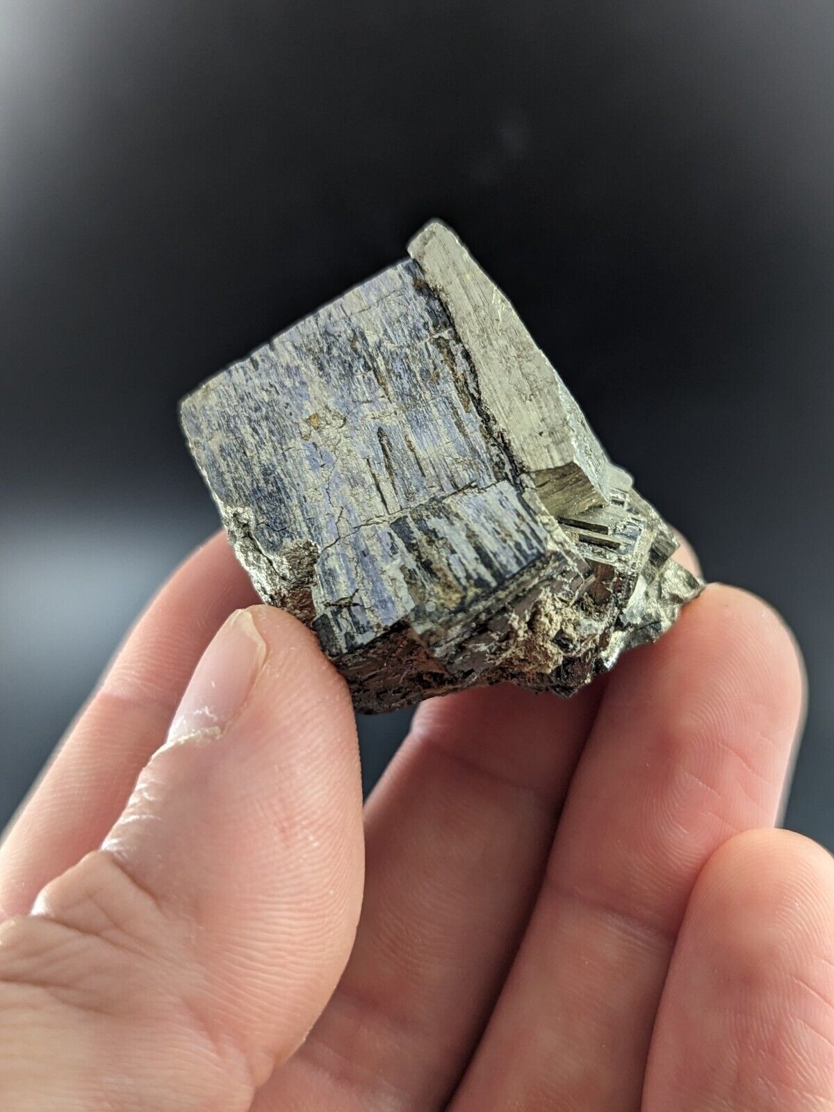 Pyrite w/ Molybdenum Magnet Cove Hot Spring County Arkansas Rare Old Stock - Collectibles:Rocks Fossils &