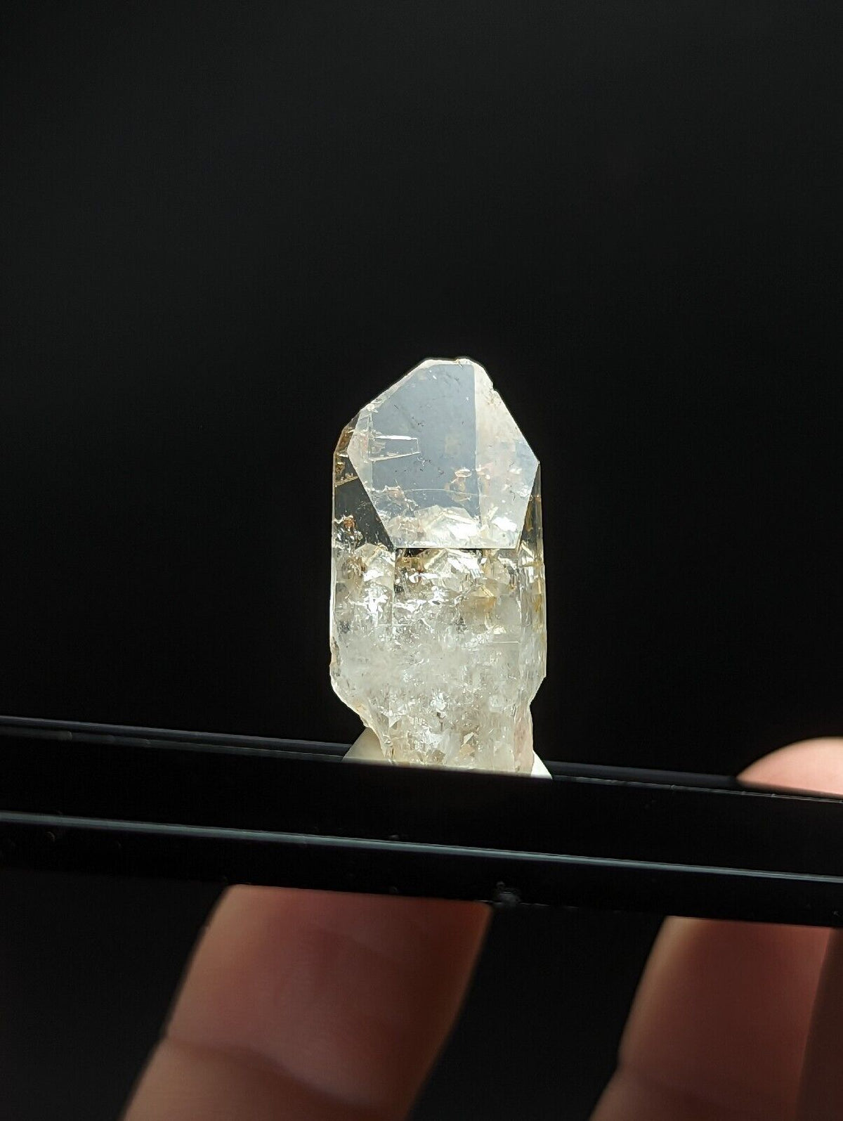 Quartz - Unique crystal w/ case - Old Stock - Garland County Arkansas ooak - Collectibles:Rocks Fossils &