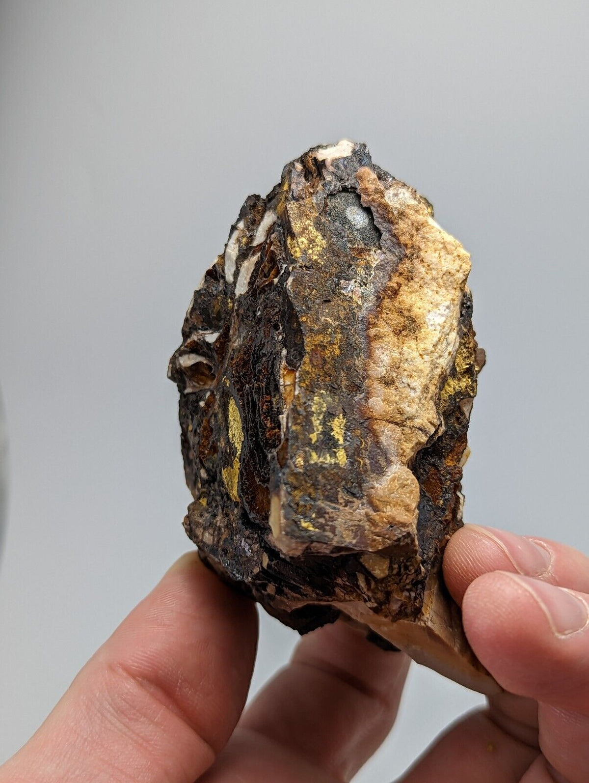 Rare Cacoxenite Rockbridgeite Kidwellite Etc -York Mine Polk Co Arkansas - Collectibles:Rocks Fossils &