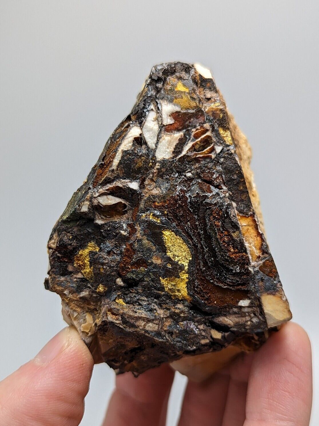 Rare Cacoxenite Rockbridgeite Kidwellite Etc -York Mine Polk Co Arkansas - Collectibles:Rocks Fossils &