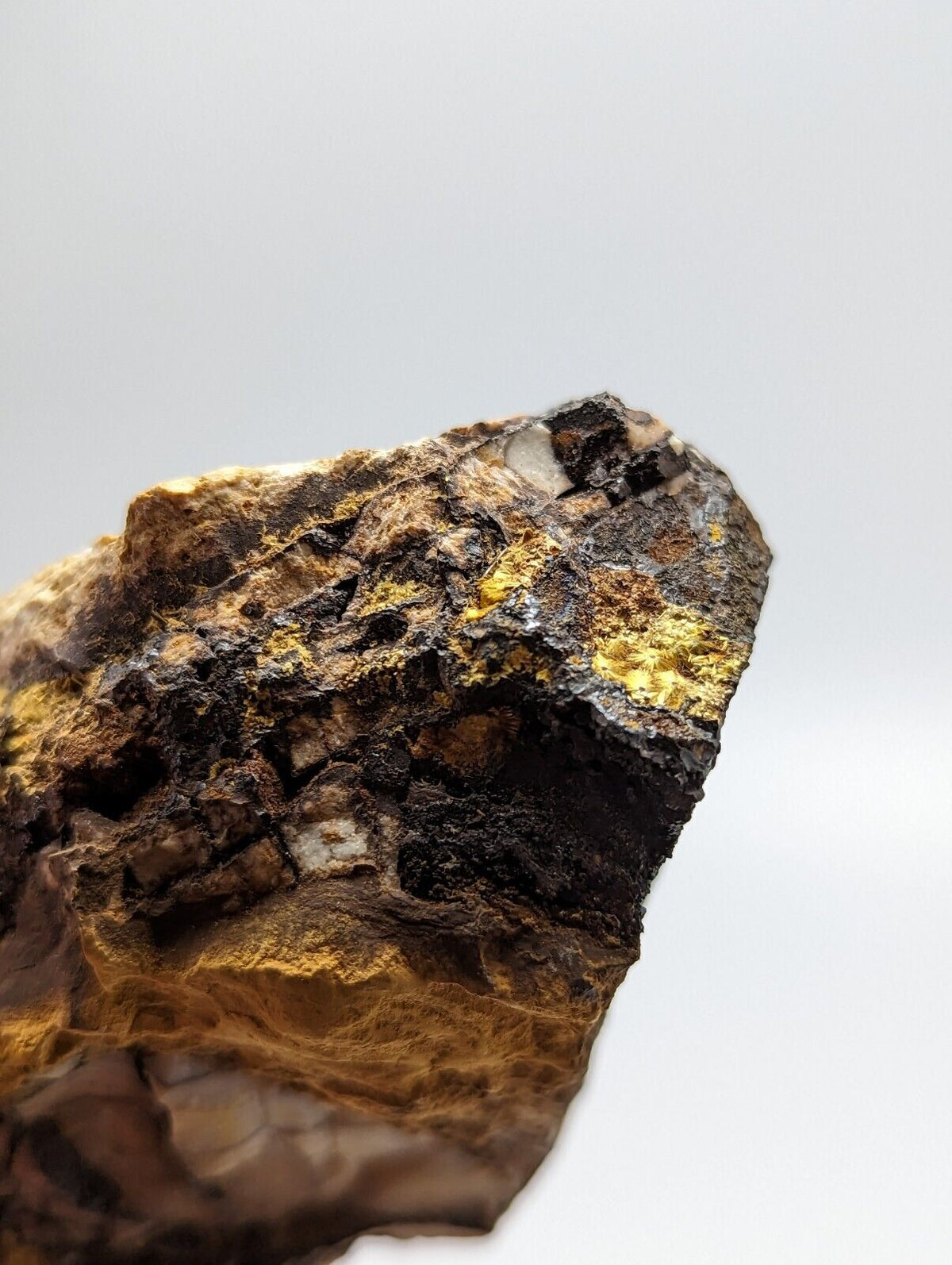 Rare Cacoxenite Rockbridgeite Kidwellite Etc -York Mine Polk Co Arkansas - Collectibles:Rocks Fossils &