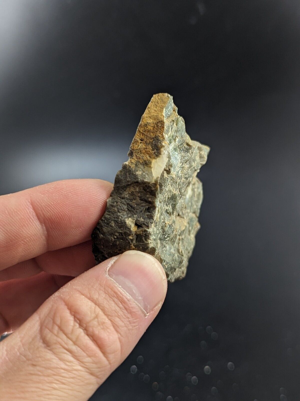 Rare Green Quartz Crystal Half Cut/Polished Saline County Arkansas Old Stock - Collectibles:Rocks Fossils &