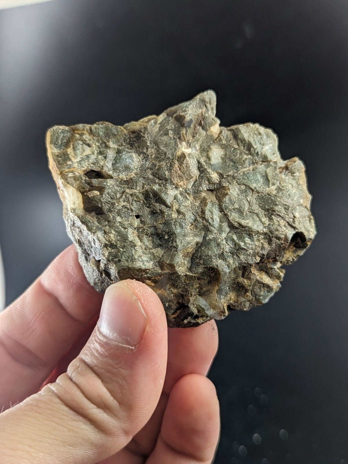 Rare Green Quartz Crystal Half Cut/Polished Saline County Arkansas Old Stock - Collectibles:Rocks Fossils &