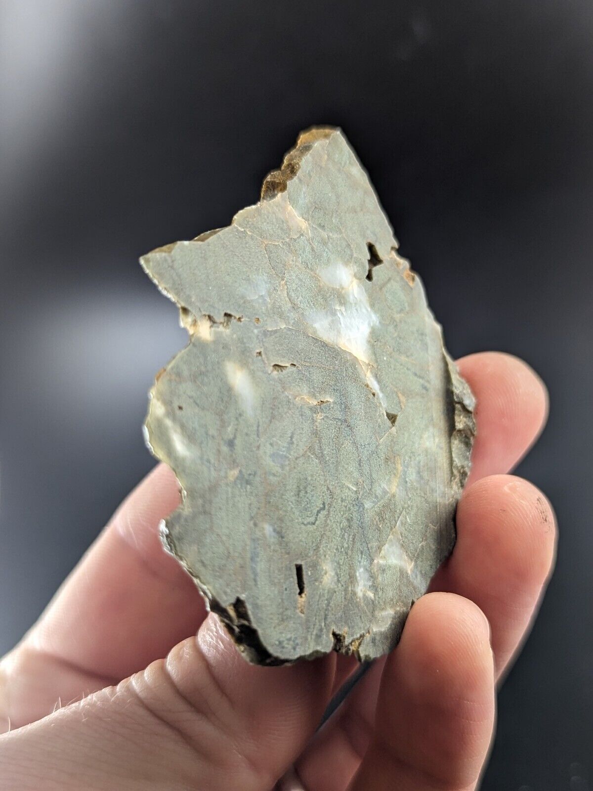 Rare Green Quartz Crystal Half Cut/Polished Saline County Arkansas Old Stock - Collectibles:Rocks Fossils &
