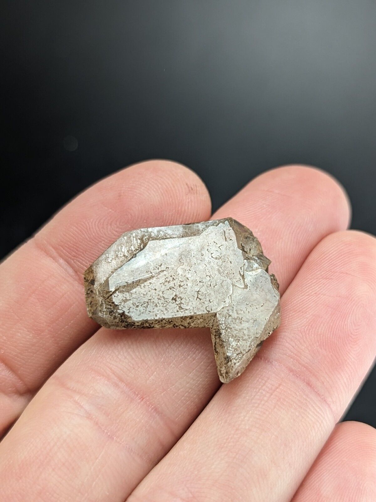 Rare Japan Law Twin Quartz Crystal Arizona USA old stock - Collectibles:Rocks Fossils & Minerals:Crystals Mineral