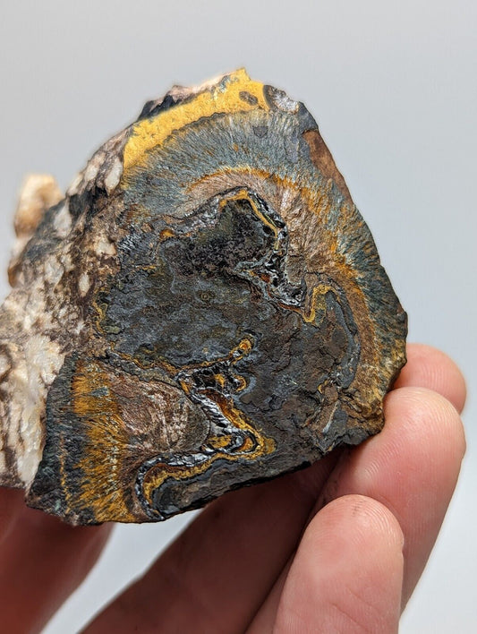 Rare Kidwellite + Cacoxenite Etc -York Mine Polk Co Arkansas - Collectibles:Rocks Fossils & Minerals:Crystals Mineral