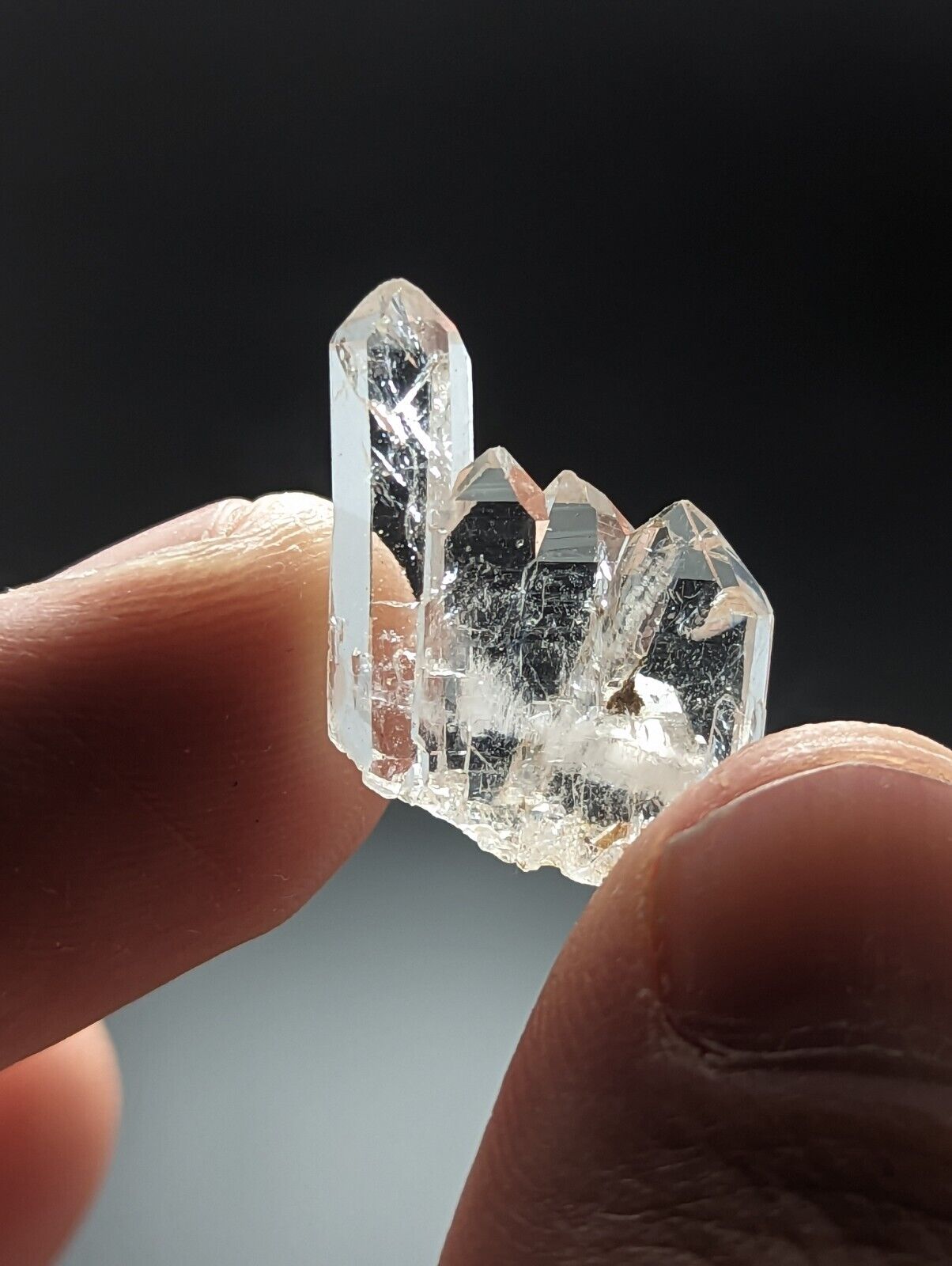 Rare Optical Faden Quartz Crystal - Montgomery County Arkansas ooak - Collectibles:Rocks Fossils & Minerals:Crystals