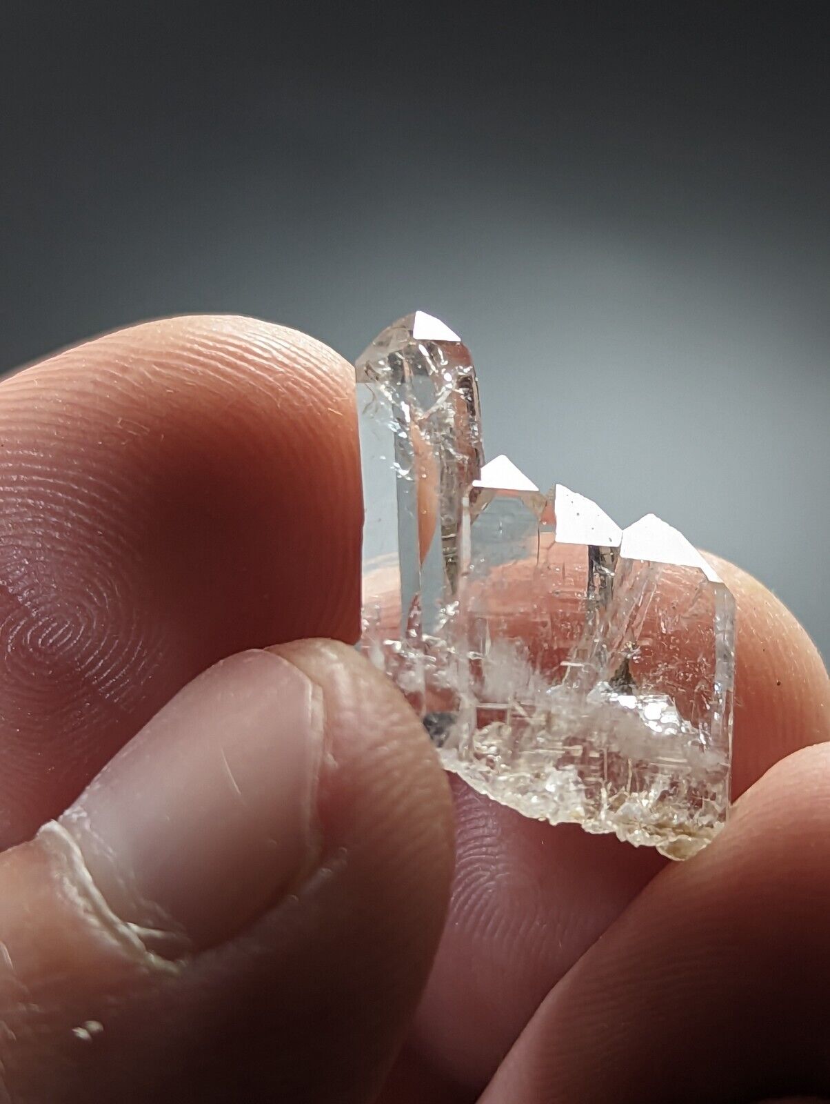 Rare Optical Faden Quartz Crystal - Montgomery County Arkansas ooak - Collectibles:Rocks Fossils & Minerals:Crystals