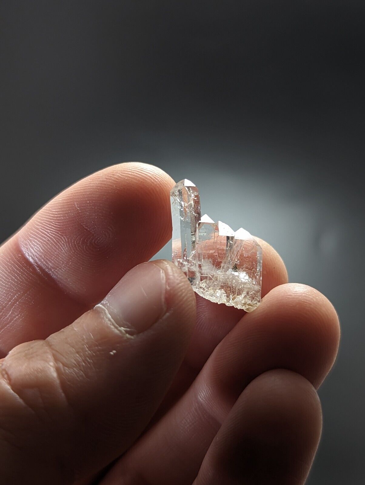 Rare Optical Faden Quartz Crystal - Montgomery County Arkansas ooak - Collectibles:Rocks Fossils & Minerals:Crystals