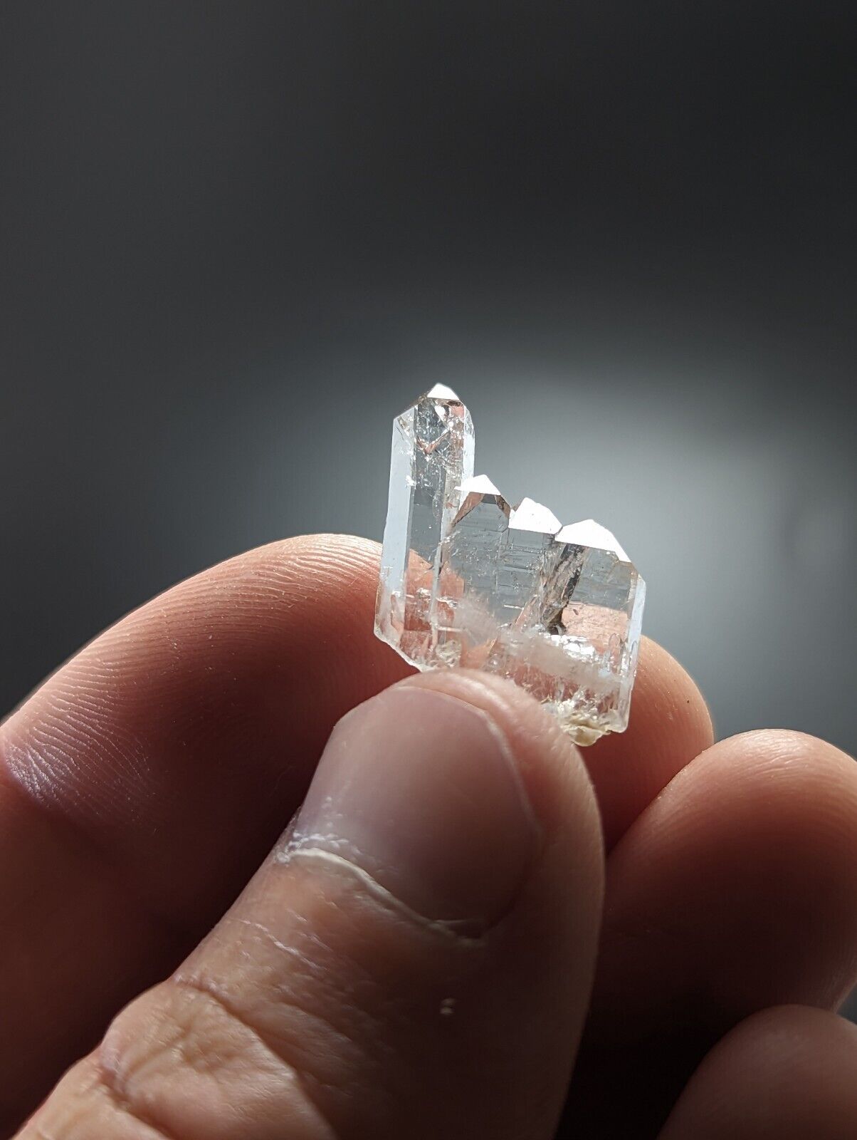 Rare Optical Faden Quartz Crystal - Montgomery County Arkansas ooak - Collectibles:Rocks Fossils & Minerals:Crystals