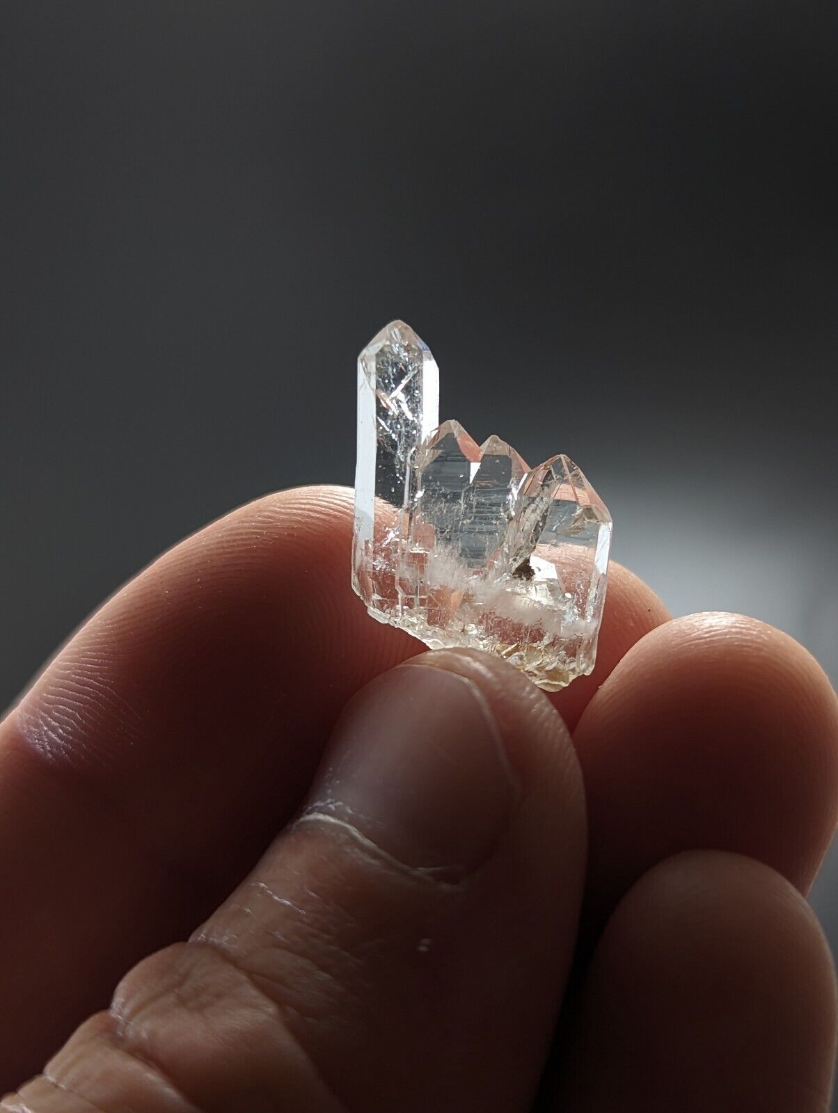Rare Optical Faden Quartz Crystal - Montgomery County Arkansas ooak - Collectibles:Rocks Fossils & Minerals:Crystals