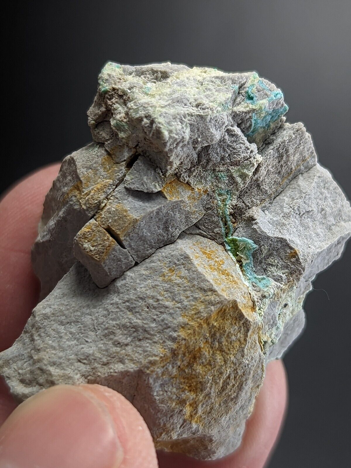 Rare Wavellite on Rashleighite Polk County Arkansas Old Stock ex Delinde - Collectibles:Rocks Fossils &