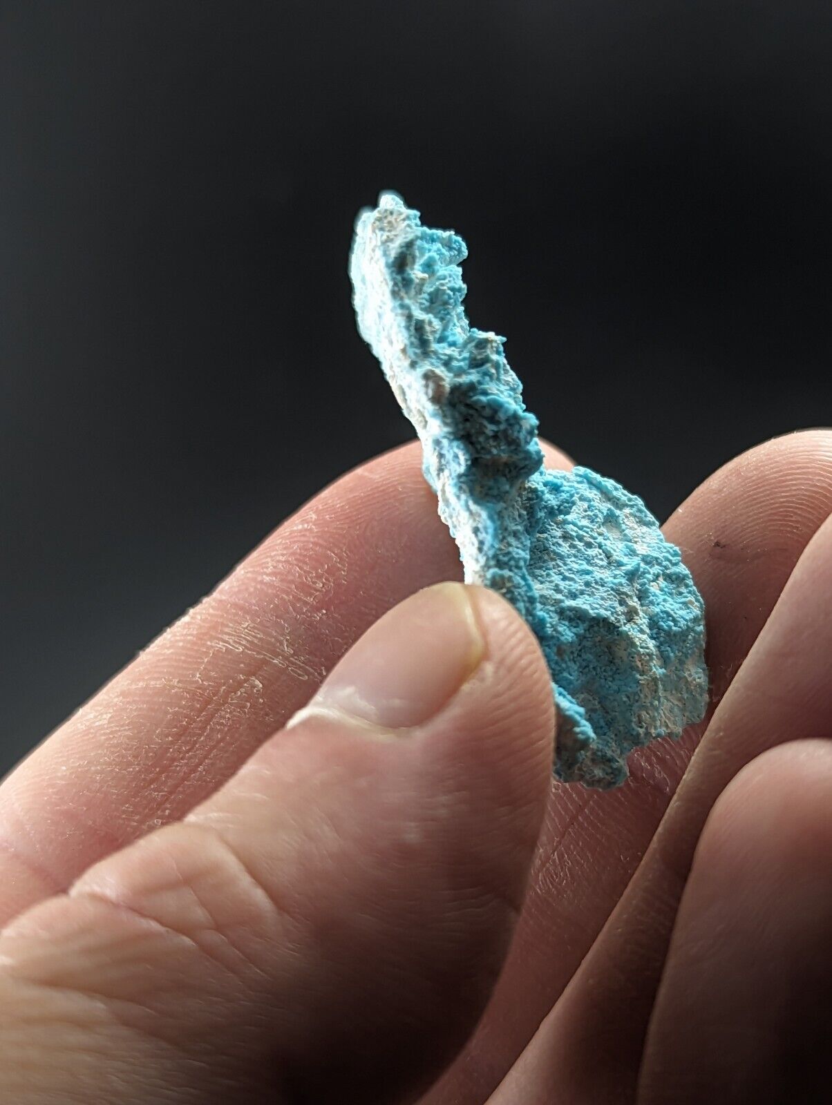 Raw Turquoise from Porter Mountain Polk County Arkansas - ex Henry Delinde - Collectibles:Rocks Fossils &