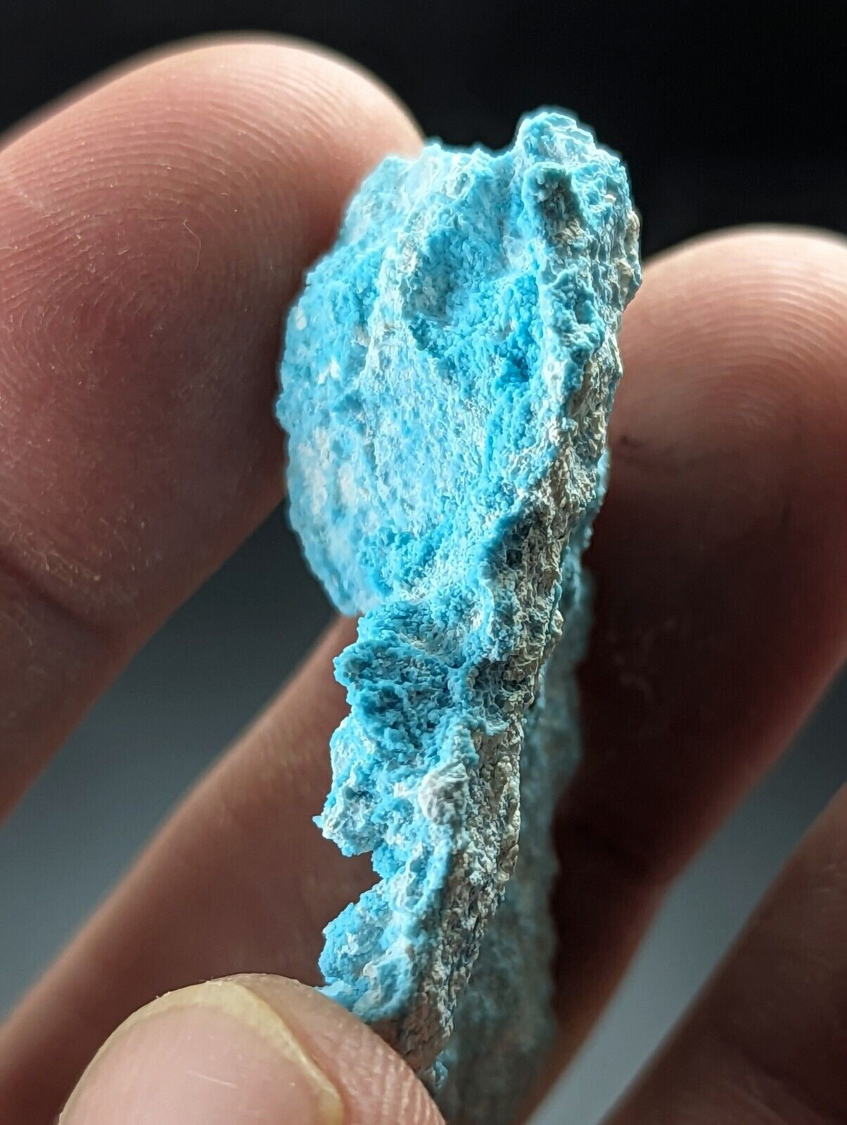 Raw Turquoise from Porter Mountain Polk County Arkansas - ex Henry Delinde - Collectibles:Rocks Fossils &