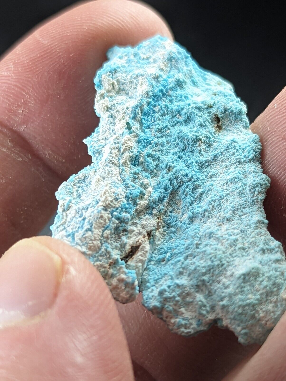 Raw Turquoise from Porter Mountain Polk County Arkansas - ex Henry Delinde - Collectibles:Rocks Fossils &