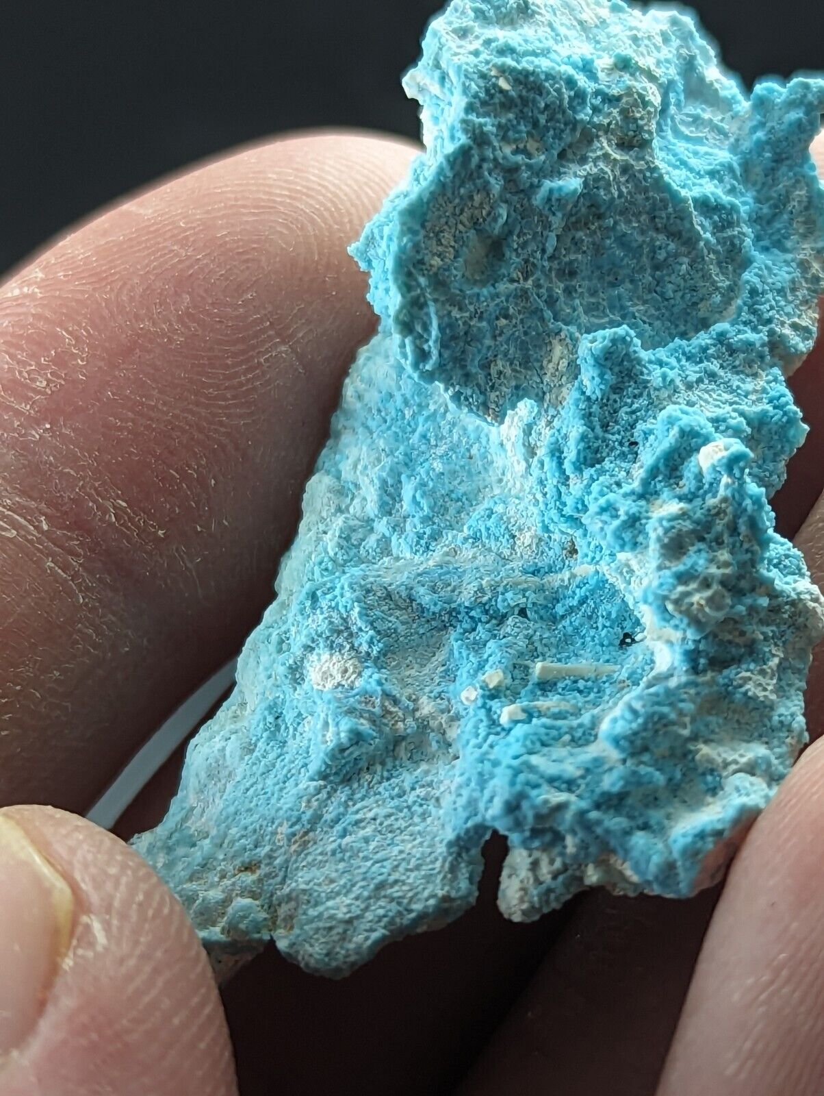 Raw Turquoise from Porter Mountain Polk County Arkansas - ex Henry Delinde - Collectibles:Rocks Fossils &