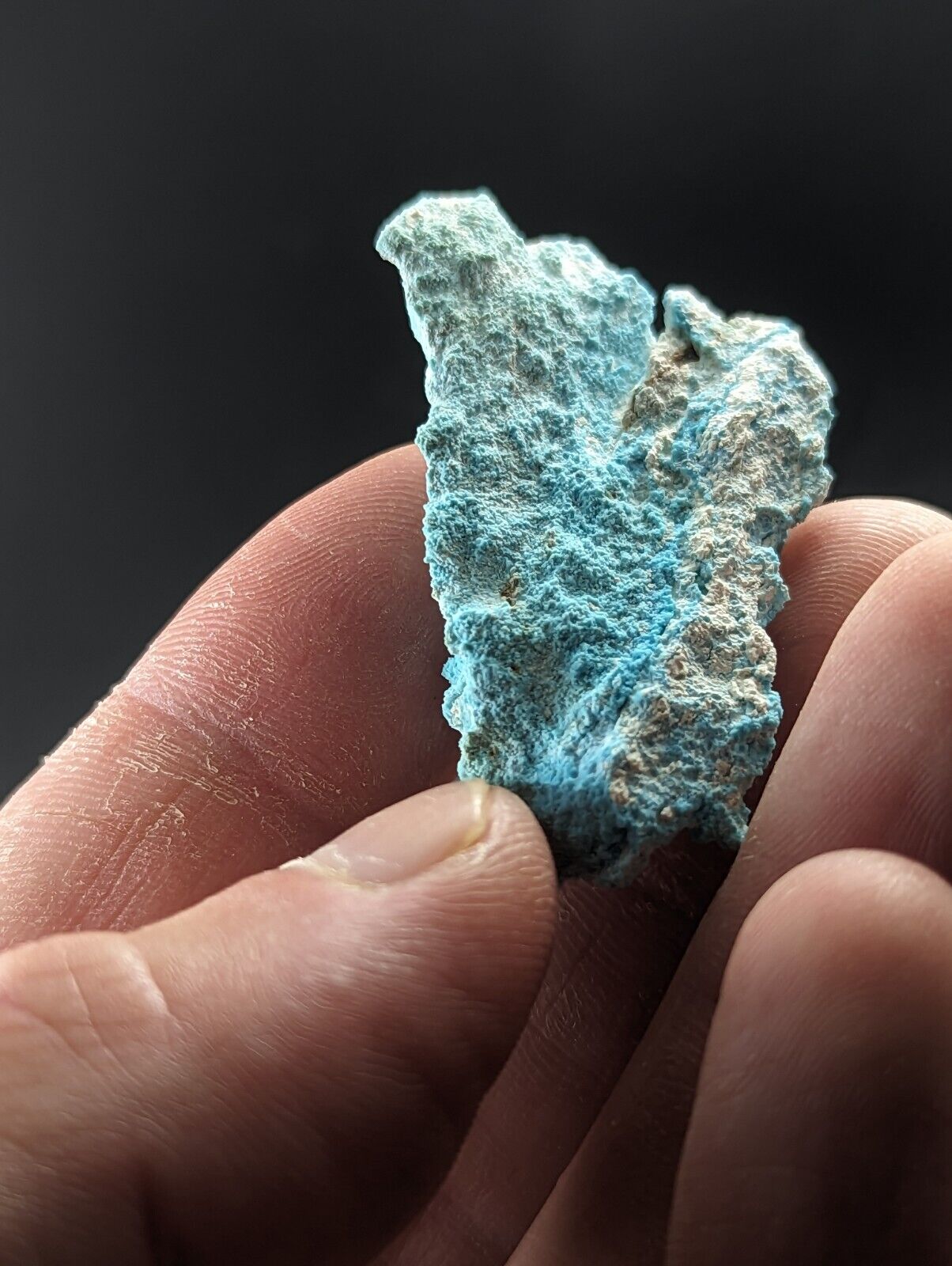 Raw Turquoise from Porter Mountain Polk County Arkansas - ex Henry Delinde - Collectibles:Rocks Fossils &