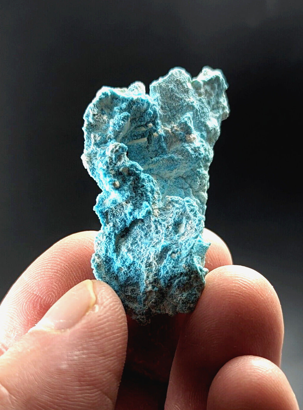 Raw Turquoise from Porter Mountain Polk County Arkansas - ex Henry Delinde - Collectibles:Rocks Fossils &