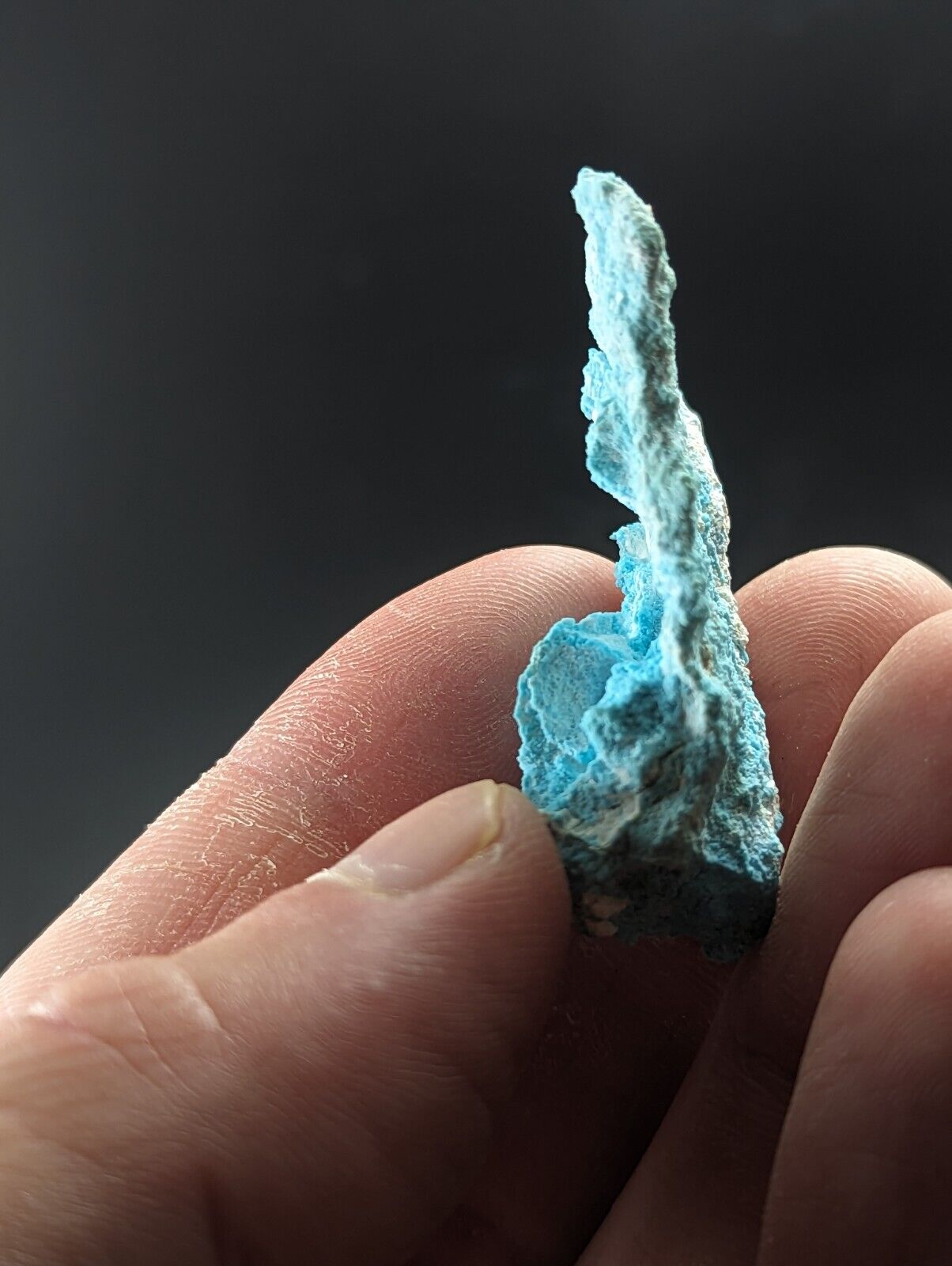 Raw Turquoise from Porter Mountain Polk County Arkansas - ex Henry Delinde - Collectibles:Rocks Fossils &