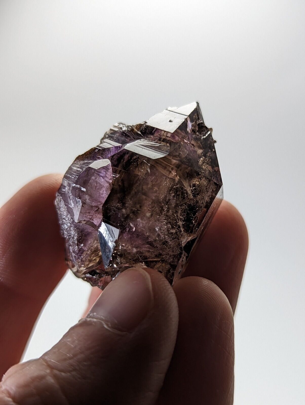 Shangaan Smoky Amethyst Quartz Chimbuku Mine Zimbabwe - Collectibles:Rocks Fossils & Minerals:Crystals Mineral