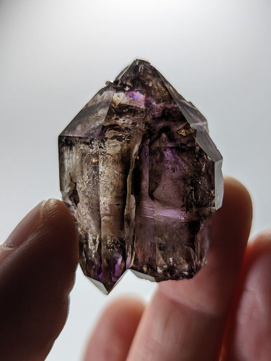 Shangaan Smoky Amethyst Quartz Chimbuku Mine Zimbabwe - Collectibles:Rocks Fossils & Minerals:Crystals Mineral