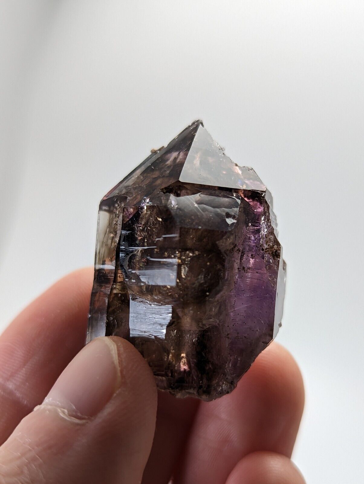 Shangaan Smoky Amethyst Quartz Chimbuku Mine Zimbabwe - Collectibles:Rocks Fossils & Minerals:Crystals Mineral