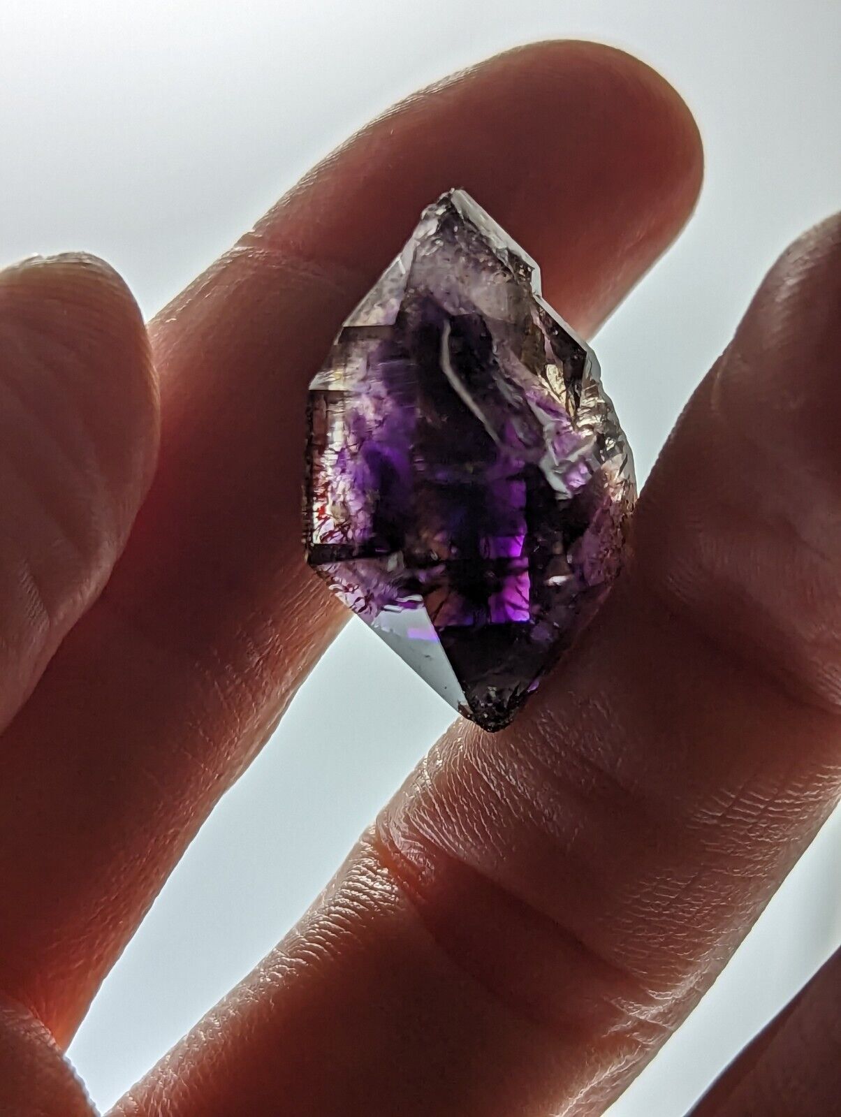 Shangaan Smoky Amethyst Quartz Crystal Chimbuku Mine Zimbabwe Fantastic DT - Collectibles:Rocks Fossils &