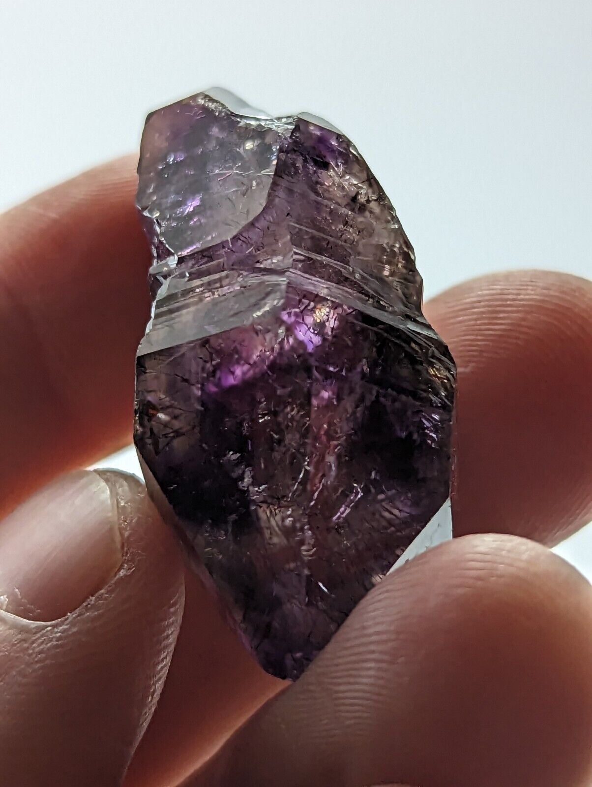 Shangaan Smoky Amethyst Quartz Crystal Chimbuku Mine Zimbabwe Fantastic DT - Collectibles:Rocks Fossils &