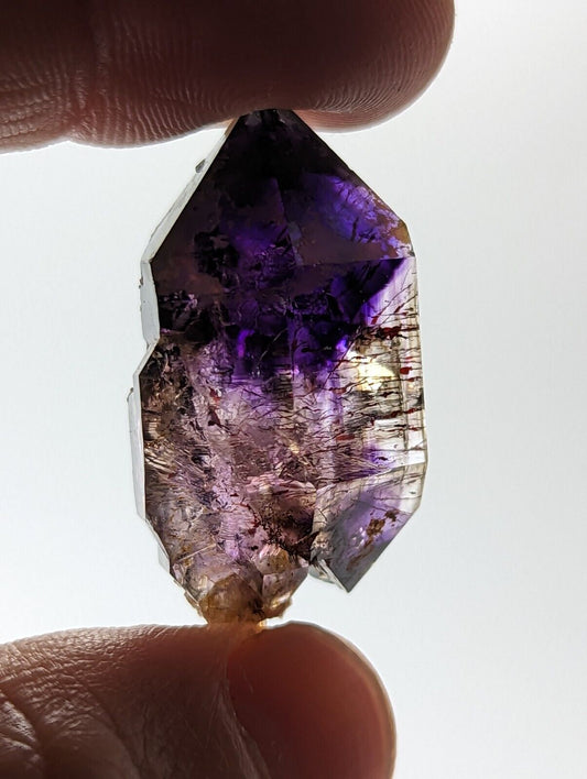 Shangaan Smoky Amethyst Quartz Crystal from Chimbuku Mine Zimbabwe DT - Collectibles:Rocks Fossils & Minerals:Crystals