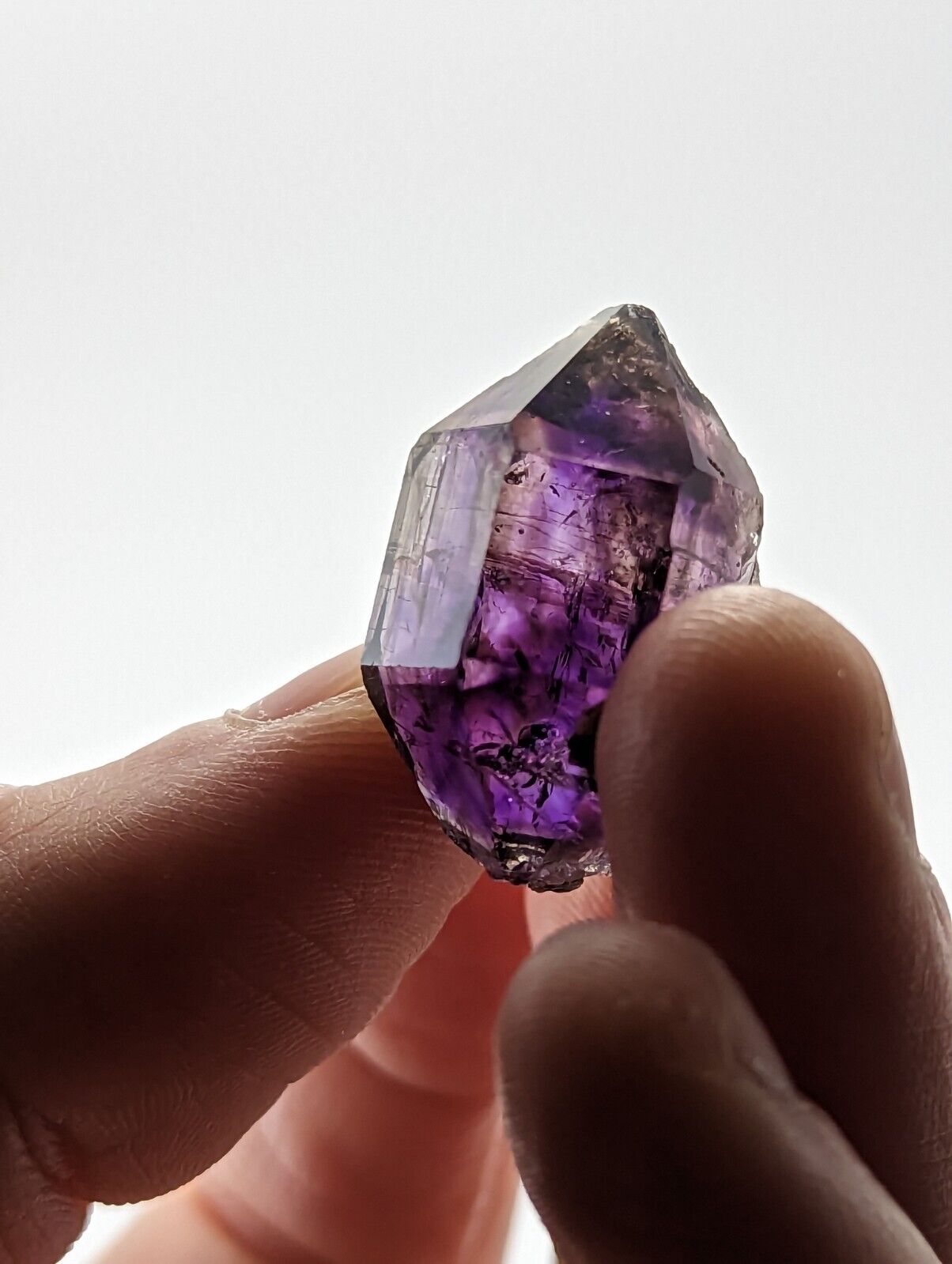 Shangaan Smoky Amethyst Quartz Crystal from Chimbuku Mine Zimbabwe DT - Collectibles:Rocks Fossils & Minerals:Crystals