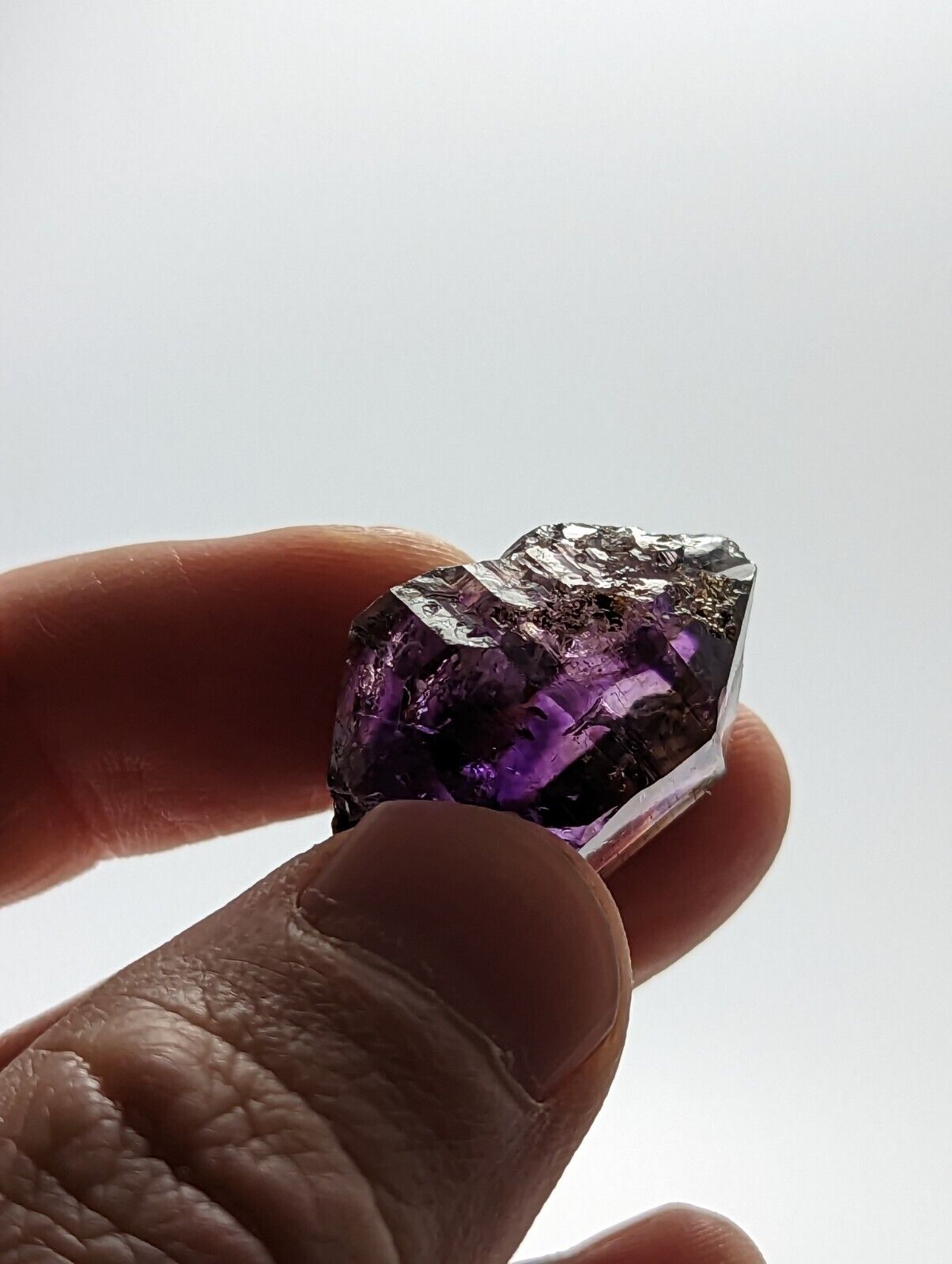 Shangaan Smoky Amethyst Quartz Crystal from Chimbuku Mine Zimbabwe DT - Collectibles:Rocks Fossils & Minerals:Crystals