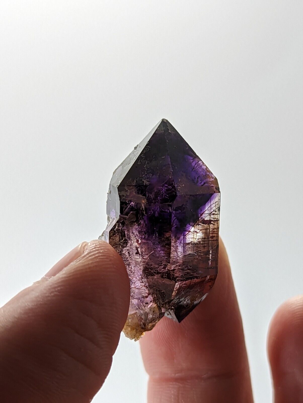 Shangaan Smoky Amethyst Quartz Crystal from Chimbuku Mine Zimbabwe DT - Collectibles:Rocks Fossils & Minerals:Crystals