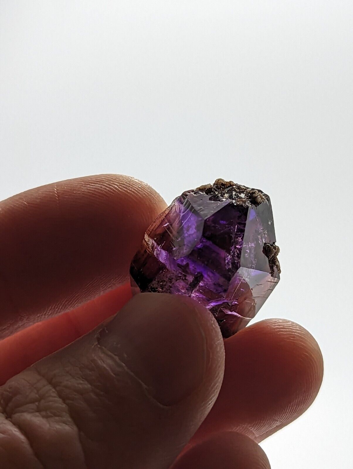 Shangaan Smoky Amethyst Quartz Crystal from Chimbuku Mine Zimbabwe DT - Collectibles:Rocks Fossils & Minerals:Crystals