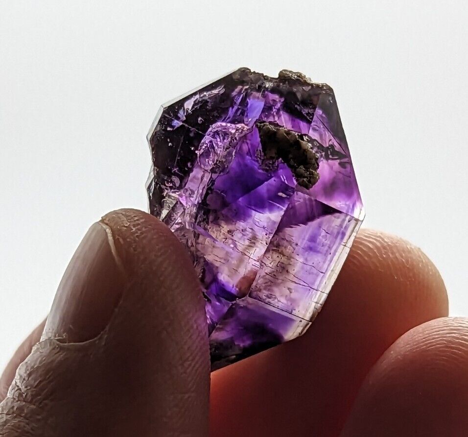 Shangaan Smoky Amethyst Quartz Crystal from Chimbuku Mine Zimbabwe DT - Collectibles:Rocks Fossils & Minerals:Crystals