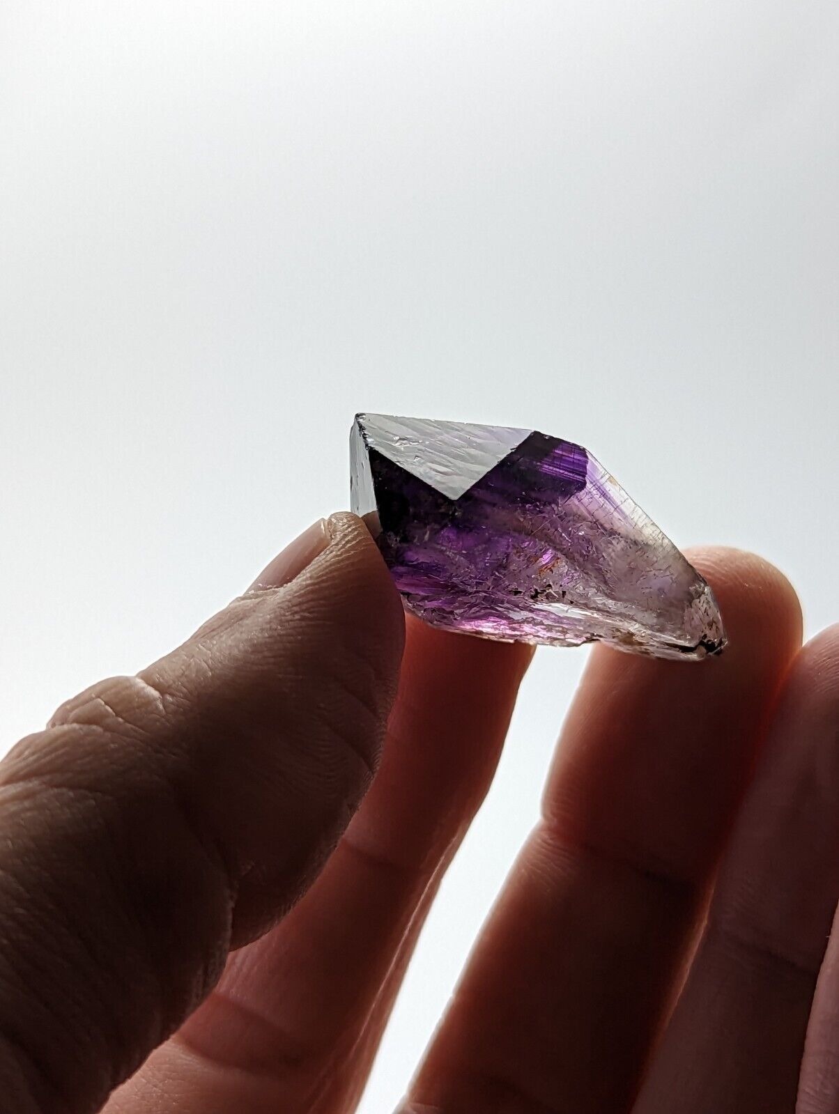 Shangaan Smoky Amethyst Quartz Crystal from Chimbuku Mine Zimbabwe DT - Collectibles:Rocks Fossils & Minerals:Crystals