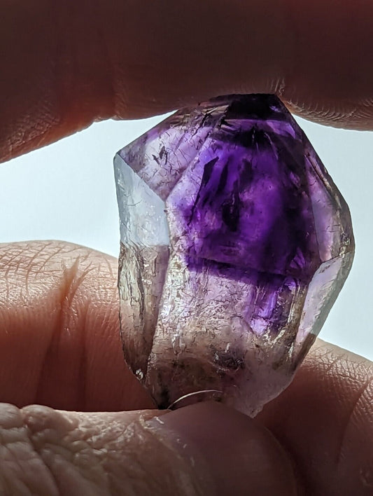 Shangaan Smoky Amethyst Quartz Crystal from Chimbuku Mine Zimbabwe DT - Collectibles:Rocks Fossils & Minerals:Crystals