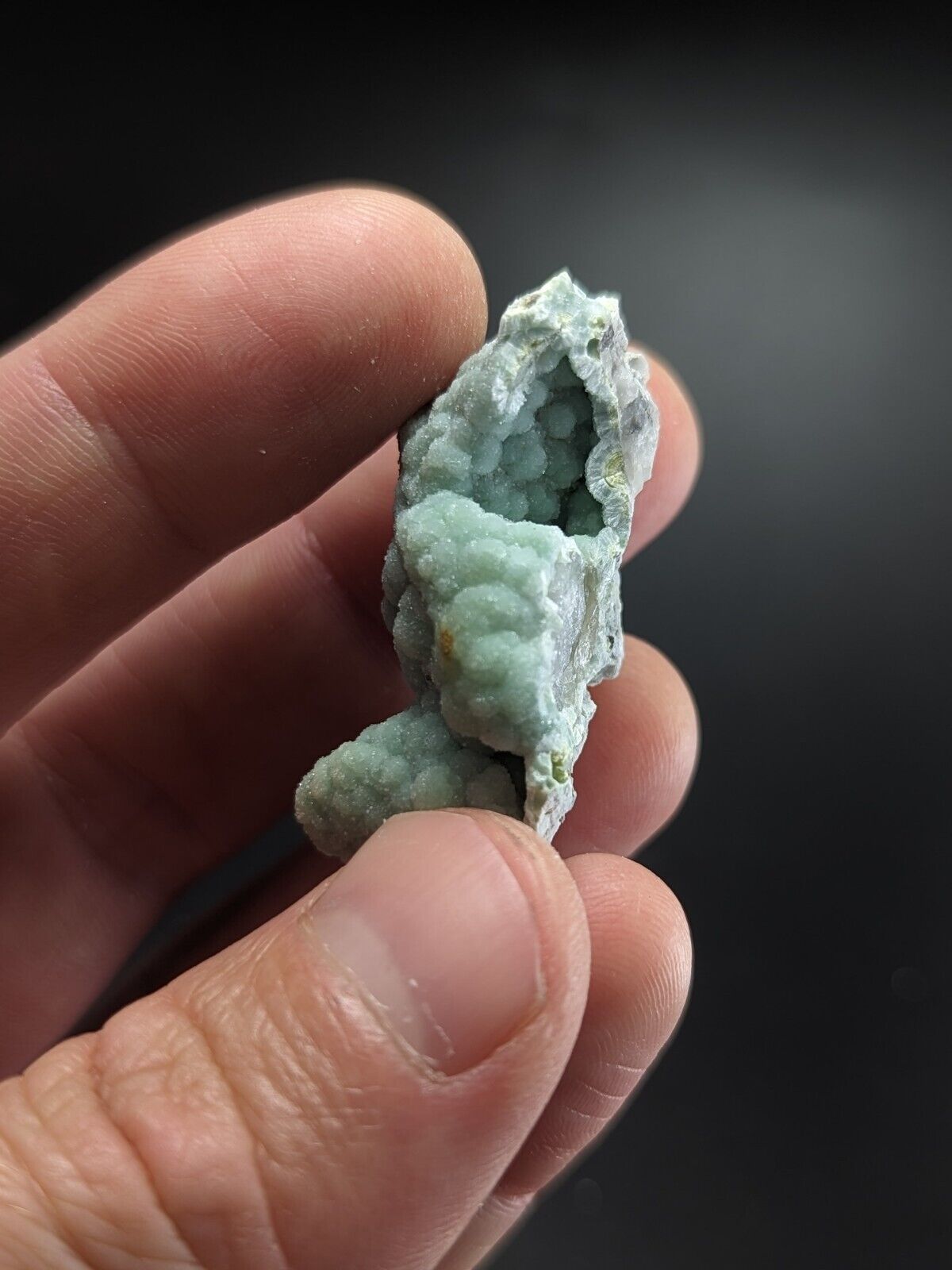 Special Wavellite on Quartz - Fantastic Old Stock - Mauldin Mountain Arkansas - Collectibles:Rocks Fossils &