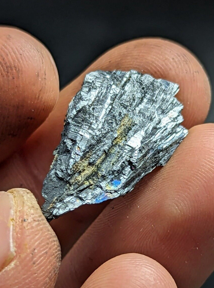 Stibnite Antimony Bluff Mine Sevier County Arkansas Very Rare and Unique - Collectibles:Rocks Fossils &