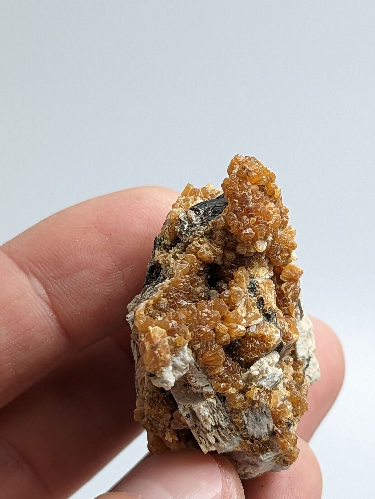 Stilbite Albite Biotite - 3M Quarry Little Rock Akansas RARE old stock - Collectibles:Rocks Fossils & Minerals:Crystals