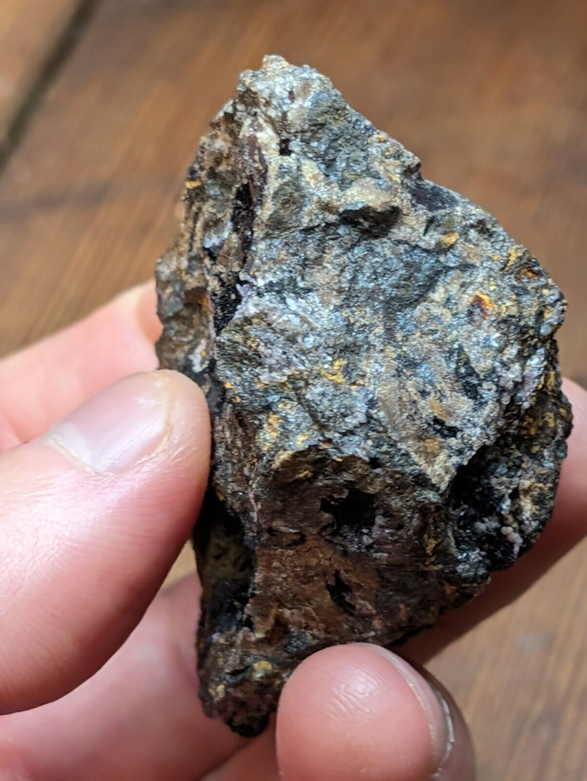 Strengite + other Iron Phosphates -Indian Mountain Alabama USA Old Stock - Collectibles:Rocks Fossils &