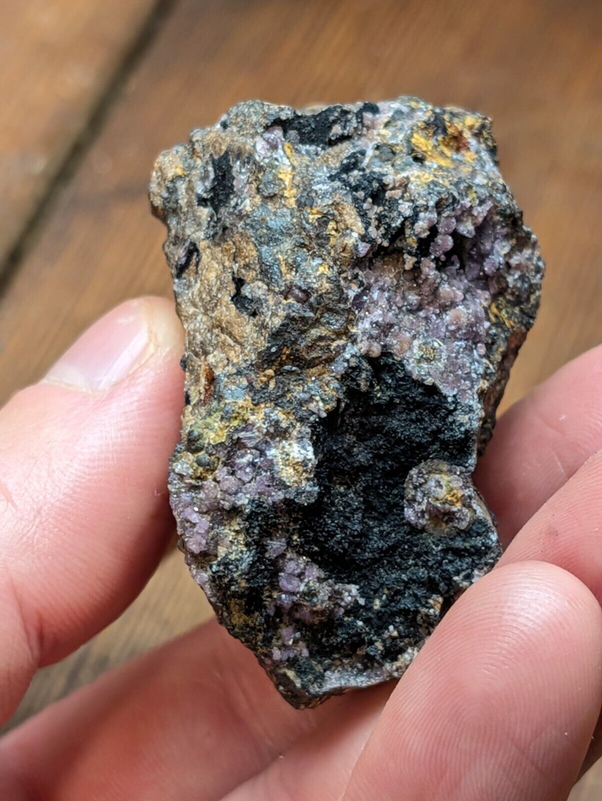 Strengite + other Iron Phosphates -Indian Mountain Alabama USA Old Stock - Collectibles:Rocks Fossils &