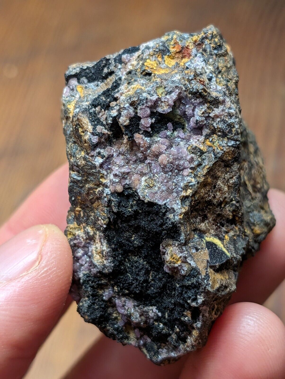 Strengite + other Iron Phosphates -Indian Mountain Alabama USA Old Stock - Collectibles:Rocks Fossils &