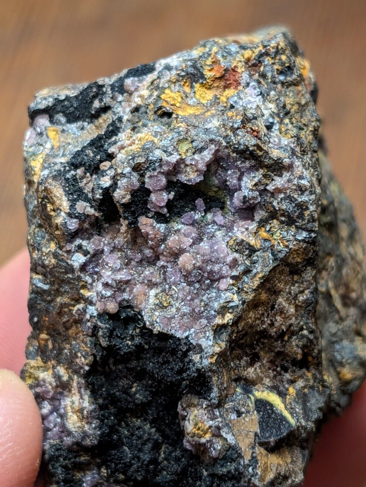 Strengite + other Iron Phosphates -Indian Mountain Alabama USA Old Stock - Collectibles:Rocks Fossils &