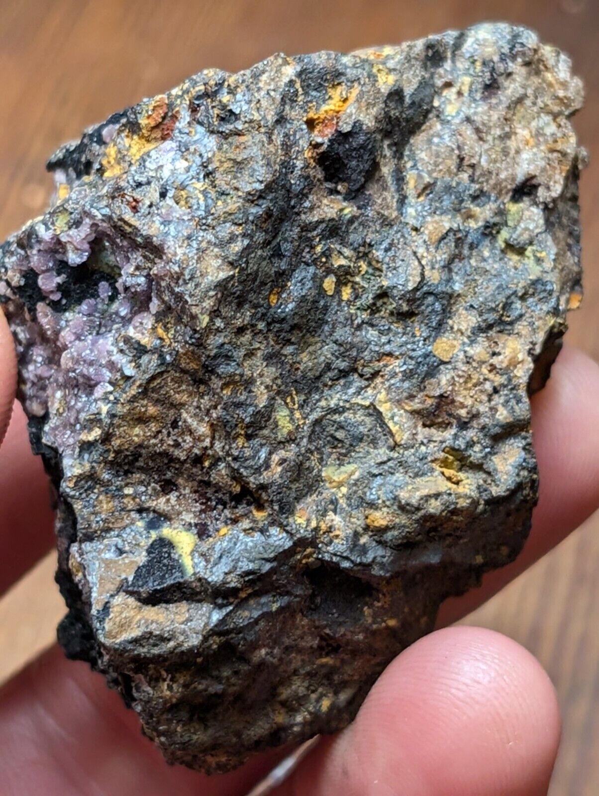 Strengite + other Iron Phosphates -Indian Mountain Alabama USA Old Stock - Collectibles:Rocks Fossils &